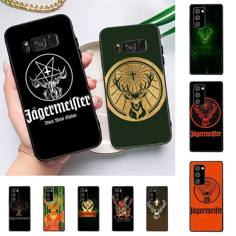 

Jagermeister Logo Phone Case for Samsung A51 A30s A52 A71 A12 for Huawei Honor 10i for OPPO vivo Y11 cover