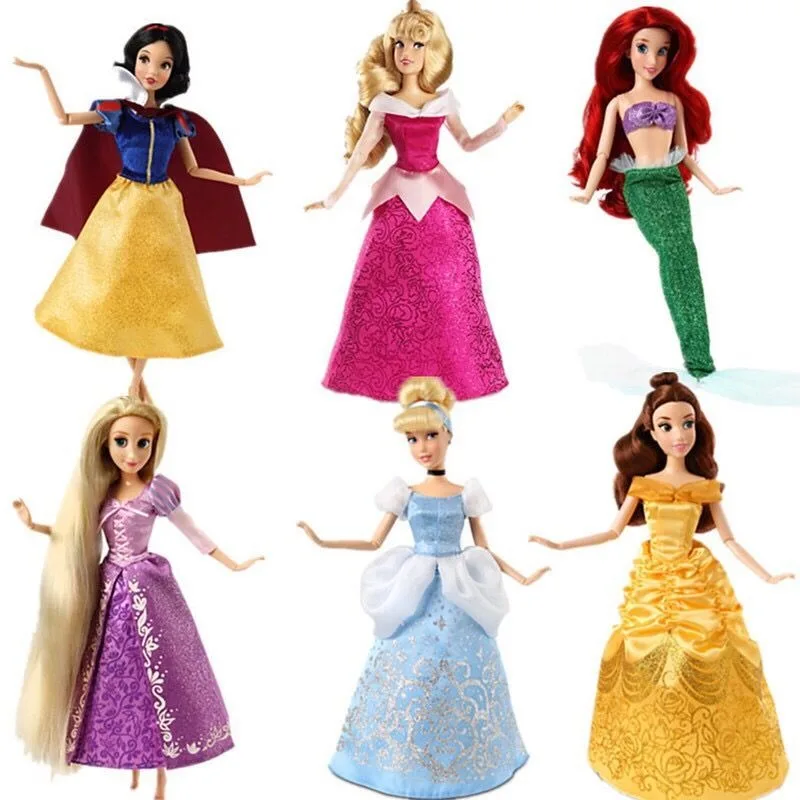 Hasbro Disney Принцесса Белоснежка Белль Золушка креативный милый набор кукла девочка