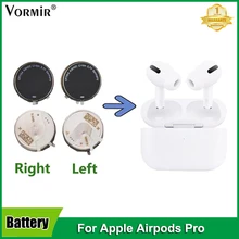 Vormir 교체 배터리, 애플 에어팟 프로, A2084, A2083, 에어팟 프로, 배터리 전원 공급 장치, 좌우 한 쌍
