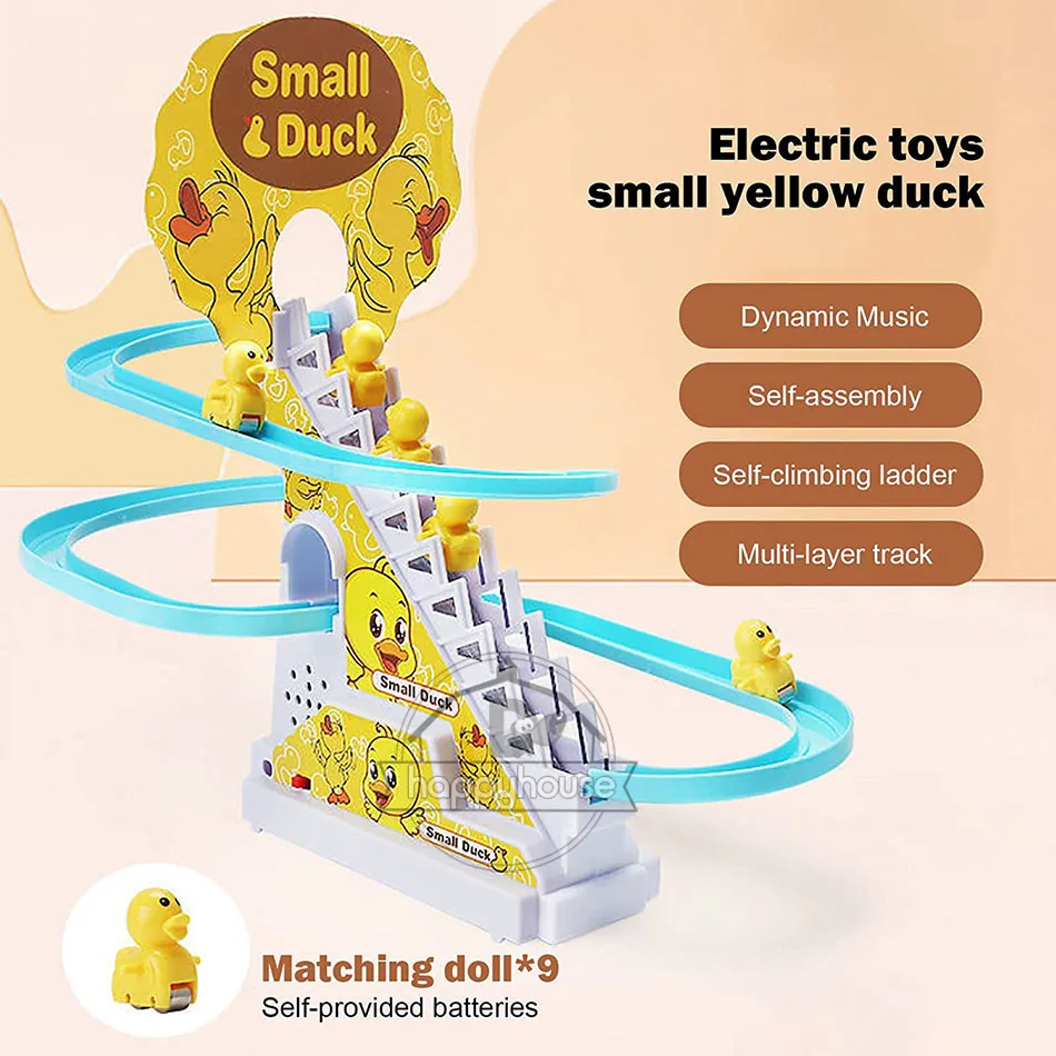 Детские игрушки игрушки-слайды с электрической уткой для мальчиков и девочек