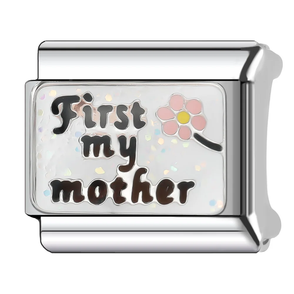 Memnon модный женский подарок бабочка цветок сердце подвески итальянские звенья