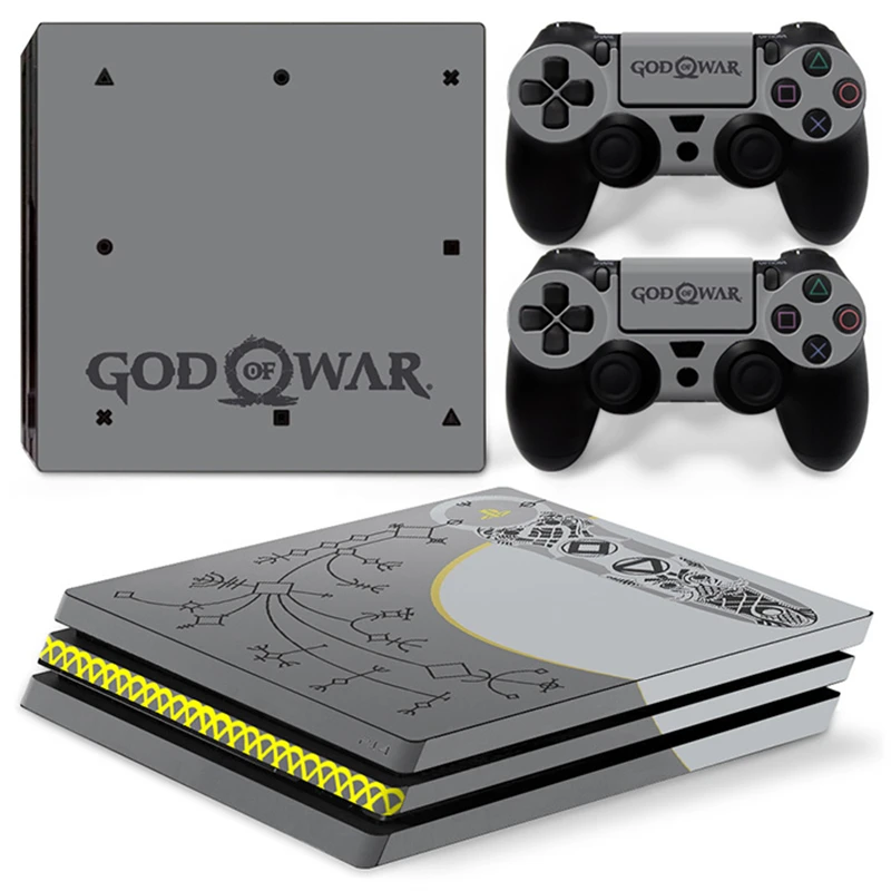 

Виниловая наклейка God of War на консоль PS4 PRO, 2 контроллера
