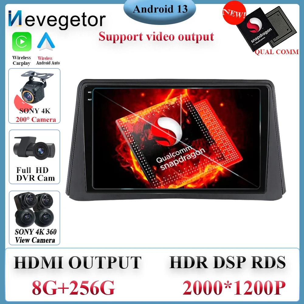 

Автомобильная Мультимедийная система для Opel Mokka, стерео-система на Android 13, без DVD, с GPS, видеоплеером, для Opel Mokka 1, 2012-2016, типоразмер 2DIN