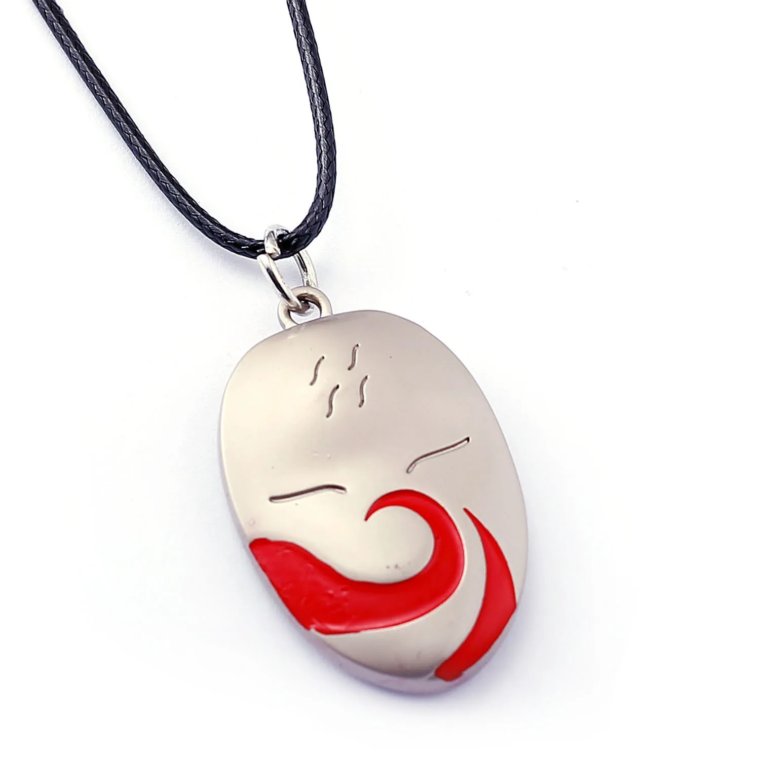 

Anime Naruto Shippuden Mask Neckalce Hatake Kakashi Long Chain Necklaces Pendants Cosplay Accessories Figure Toys Souvenirs Gift