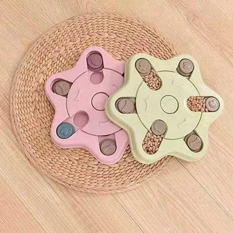 

Dog Anti-choking Bowl Food Feeder For Small Medium Dogs Interactive Puzzle Toys For Relieving Boredom Sniffing Training Toy