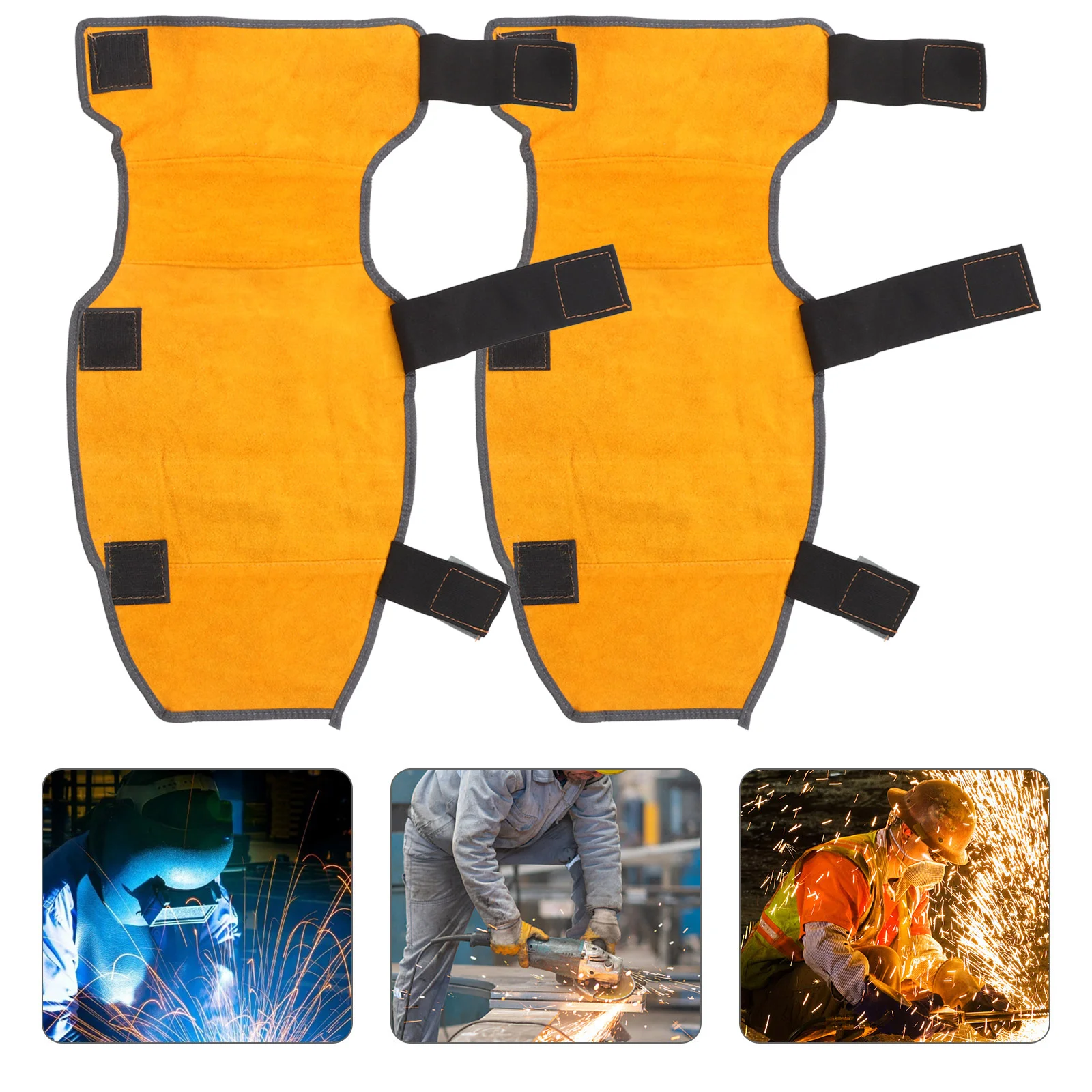 Наколенники для сварки защитный чехол ног нескользящая воловья кожа цвета хаки