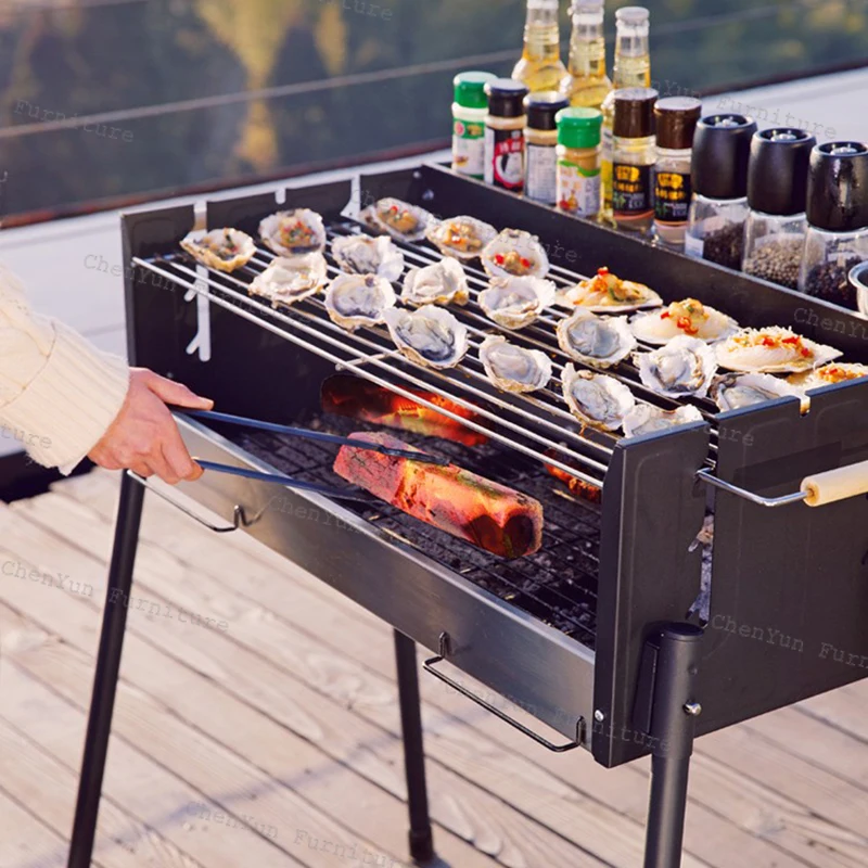 Полка для приправ уличная плита барбекю портативная пикника на углях Gridiron Tungku