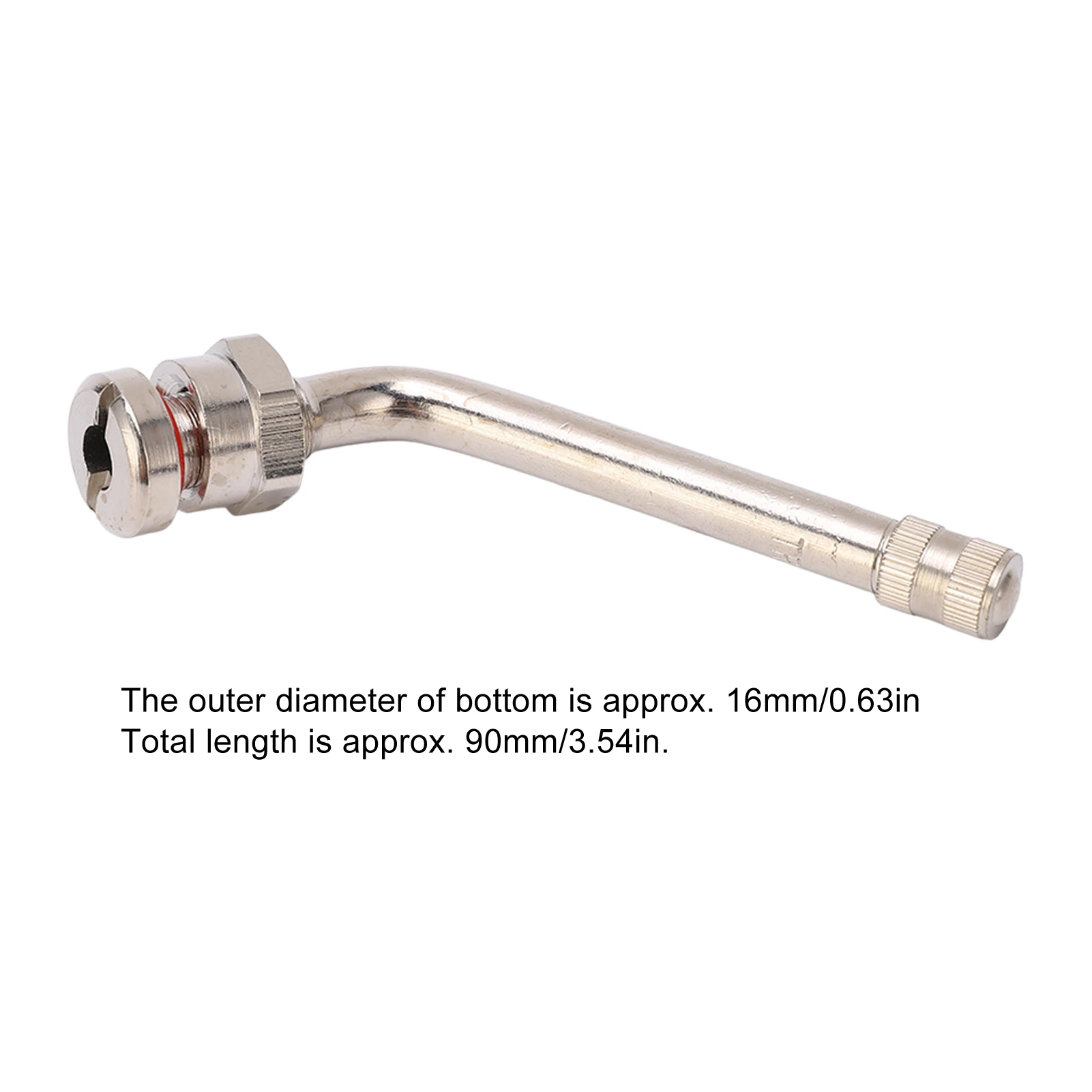 Алюминиевый шток клапана TR545D для коммерческих шин 60 градусов 24 5 дюйма подходит