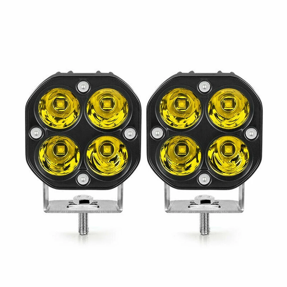 

Светодиодная рабочая фара 12 в 24 В для автомобилей 4x4 внедорожников, фототракторов, лодок, 4WD, ATV, внедорожников, противотуманные фары для вожд...