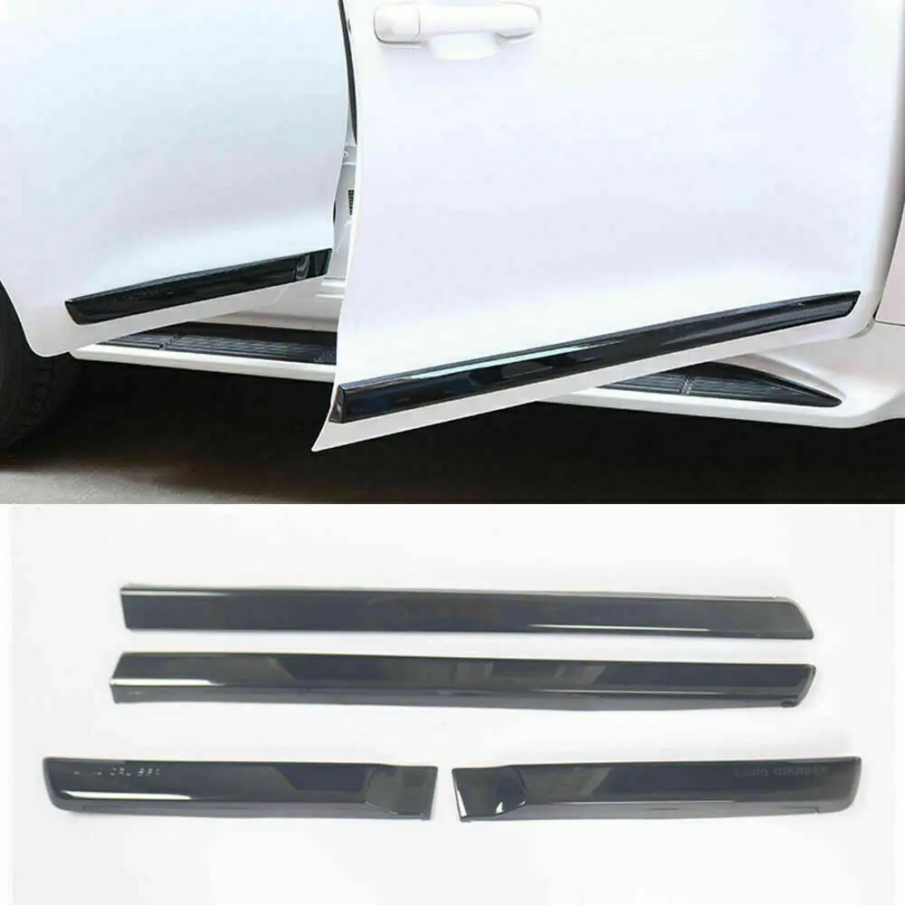 

For Toyota Land Cruiser LC200 2008-2021 Side Panel Door Body Molding Trim Decor