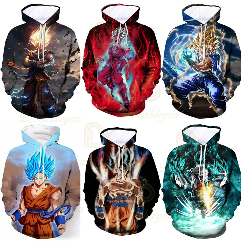 

Dragon Ball Z Hero Zamasu Hoodie Children's Sweatshirt Kids Super Saiyan Boys Girls Long Sleeve Sudadera Baby Clothes