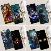 iron man avengers phone case for samsung galaxy a72 a52 a53 a71 a91 a51 a42 a41 note 20 ultra 8 9 10 plus cases cover