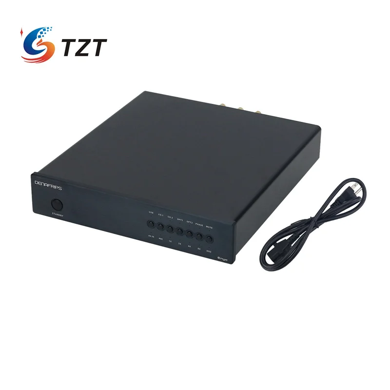 TZT Enyo USB оптический волоконный коаксиальный AES HIFI Цифровой аудио DAC R2R декодер DSD