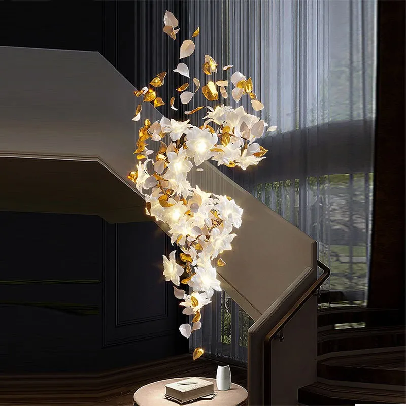 Роскошная Подвесная лампа с рисунком проволоки светодиодный светильник