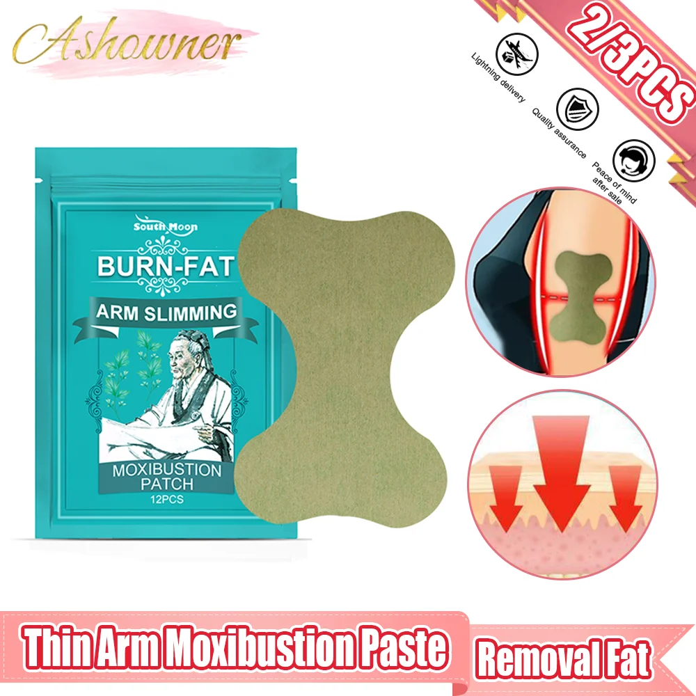 

2/3PCS Thin Arm Moxibustion Paste Slimming Down Hot Compress Weight Loss Stickers Cellulite Products Removal Fat Burning Patch