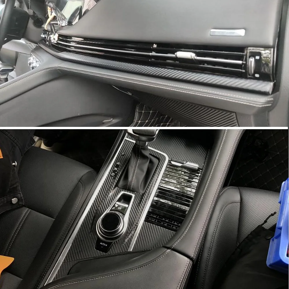 

Carbon Fiber For Changan CS95 2019-2021 Car Film Interior Stickers Center Console Gear Dashboard Air Door Handle Lift Panel
