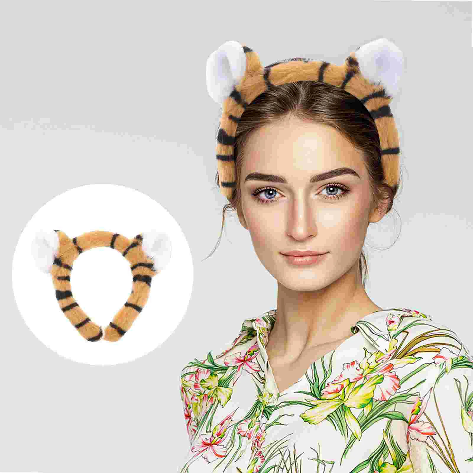 

Headbandanimal Ear Ears Hair Hoop Headbands Party Plushhairband Costumecartoon Accessory Cosplay Zoo Soft Kids Accessoriesprint