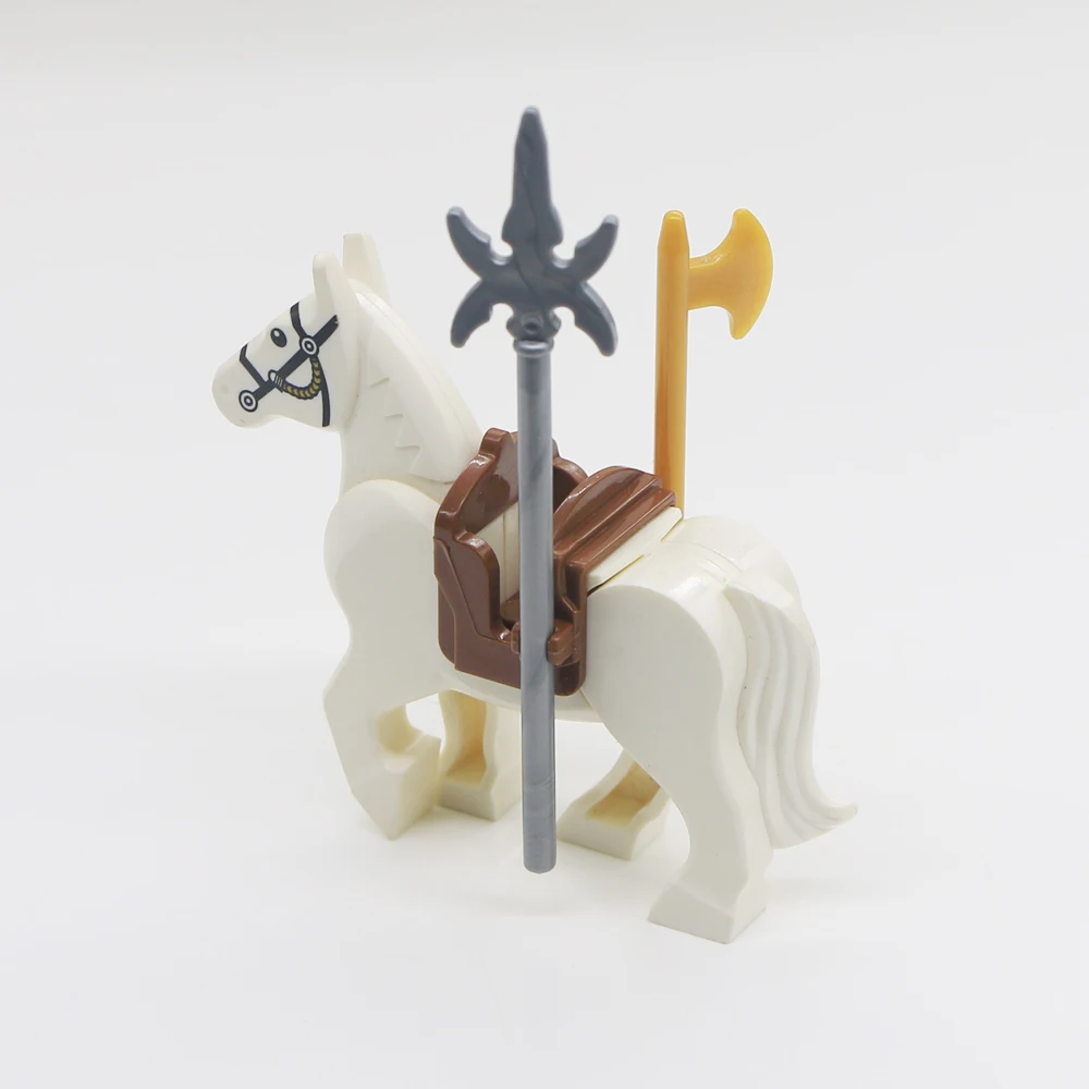 Средневековый рыцарь Оружие Меч Броня щит жилет строительные блоки викингов