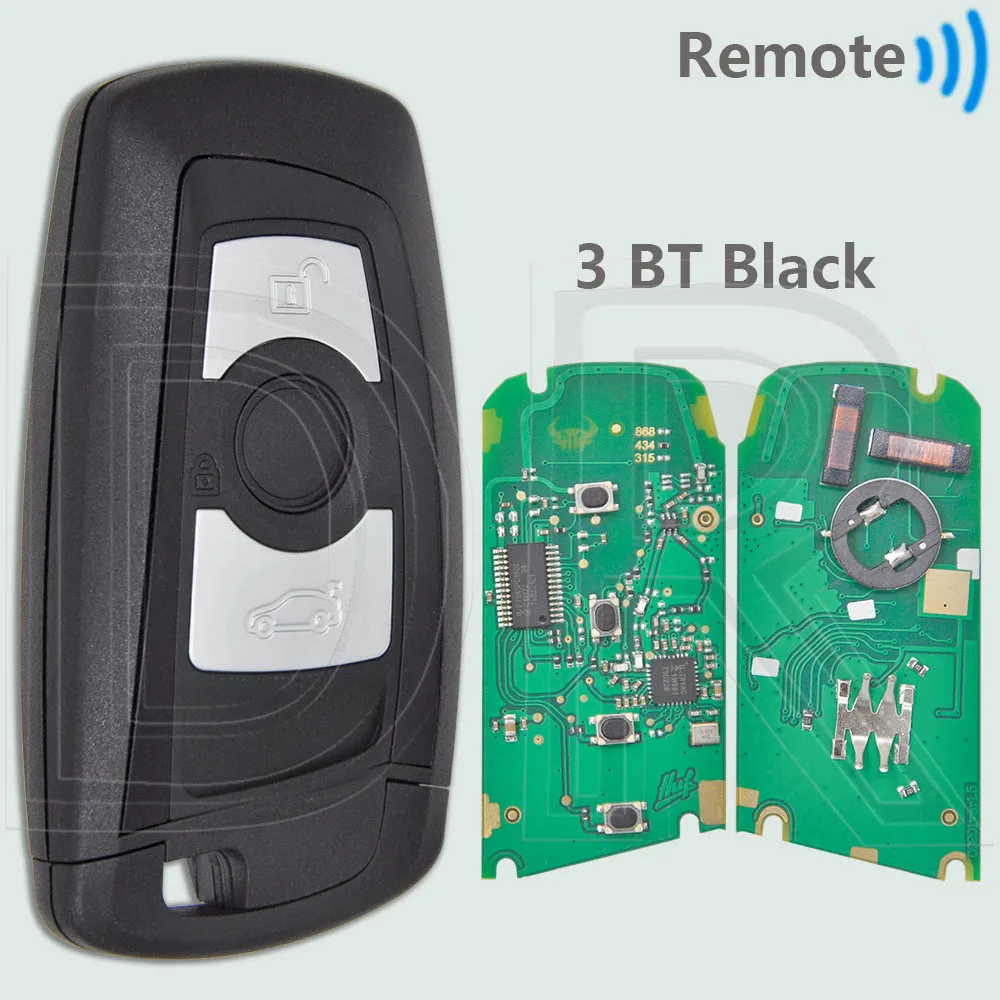 

DR ID49 PCF7945P/7953P CAS4 CAS4+ FEM 315/433/868 МГц Бесконтактный автомобильный дистанционный ключ для BMW F Chassis 1 3 5 7 X1 X3 X4 X5 X6 M2 M3 3GT