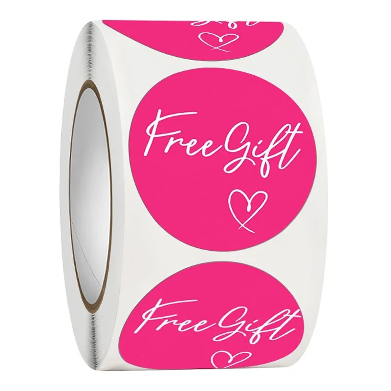 

Набор стикеров TYFYO "Спасибо", розовые, бумага