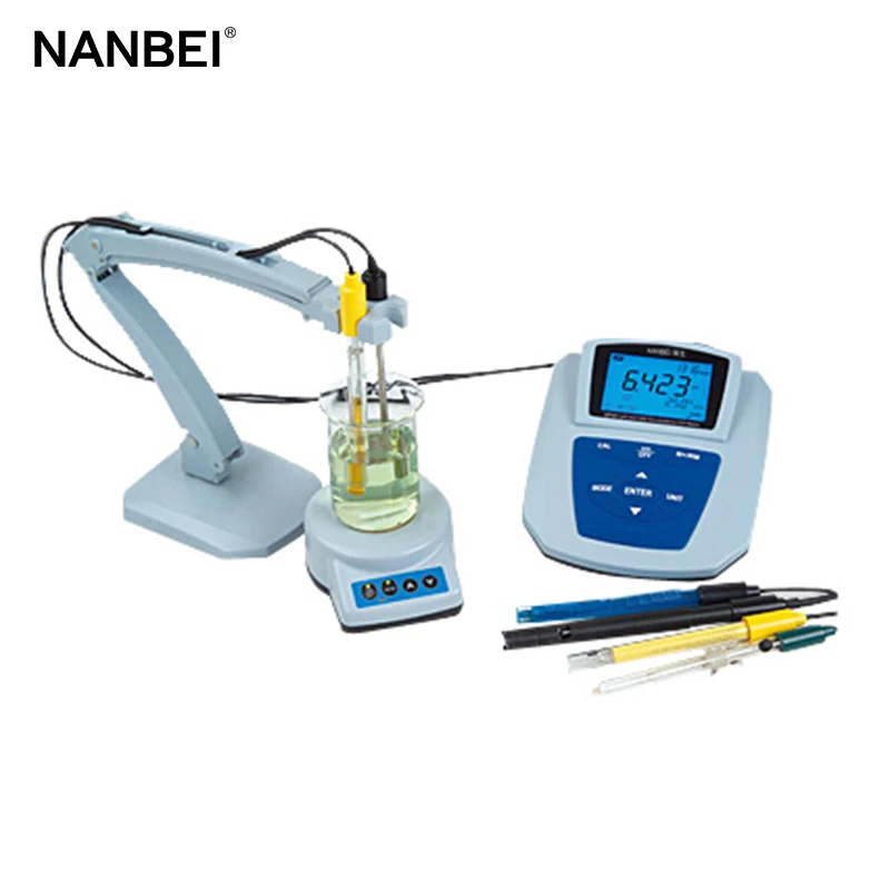 

MP551 pH mV ISE Conductivity DO GLP standards Multi parameter water meter