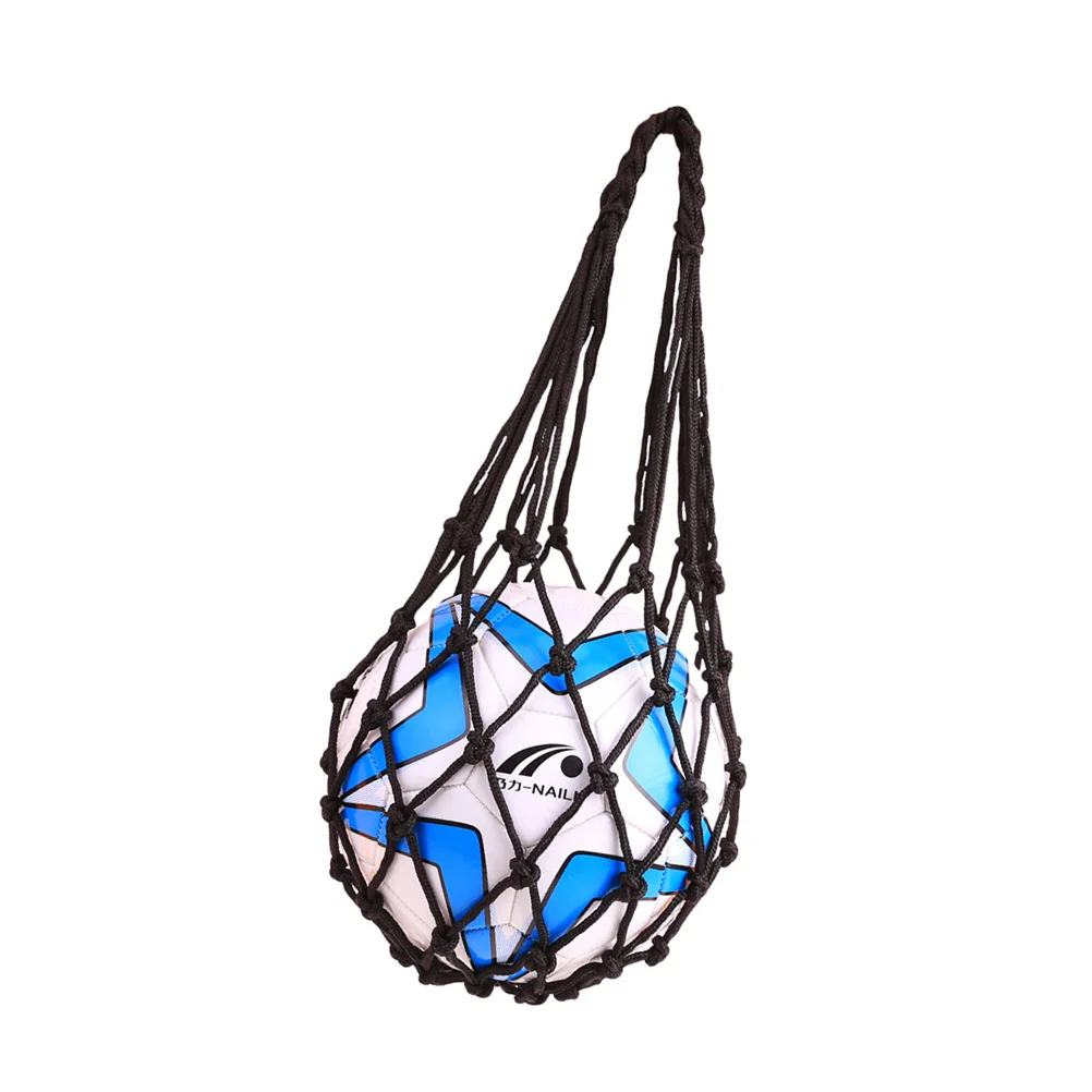 

Net Basketball Mesh Single Storage Holder Carrier Carry Sports Volleyball Nylon Football Organizer Carrying Individual