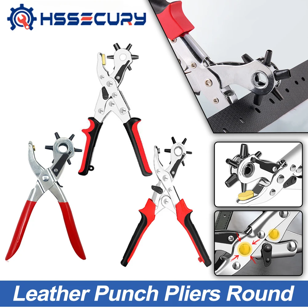 

Дырокол для кожи, плоскогубцы, Круглый дырокол, Овальный дырокол, вращающаяся швейная машина, дырокол для сумок и ремней, дырокол для часов, ...