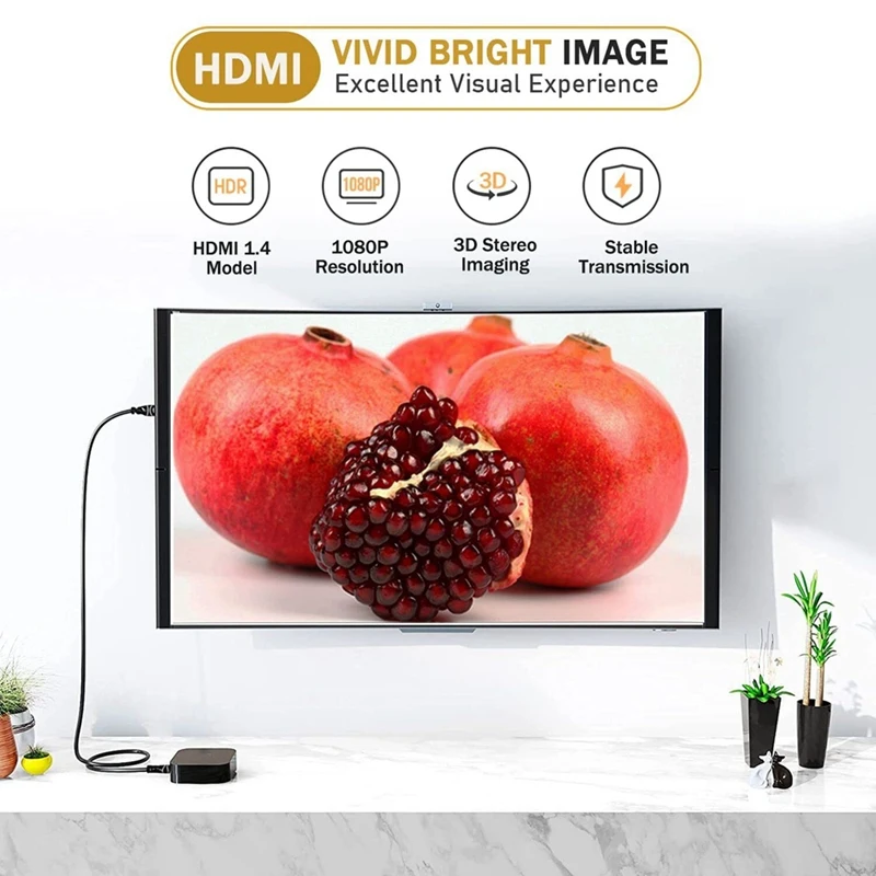 Кабель 1080P для PS4 PS3 UHD TV Blu-ray ноутбука ПК