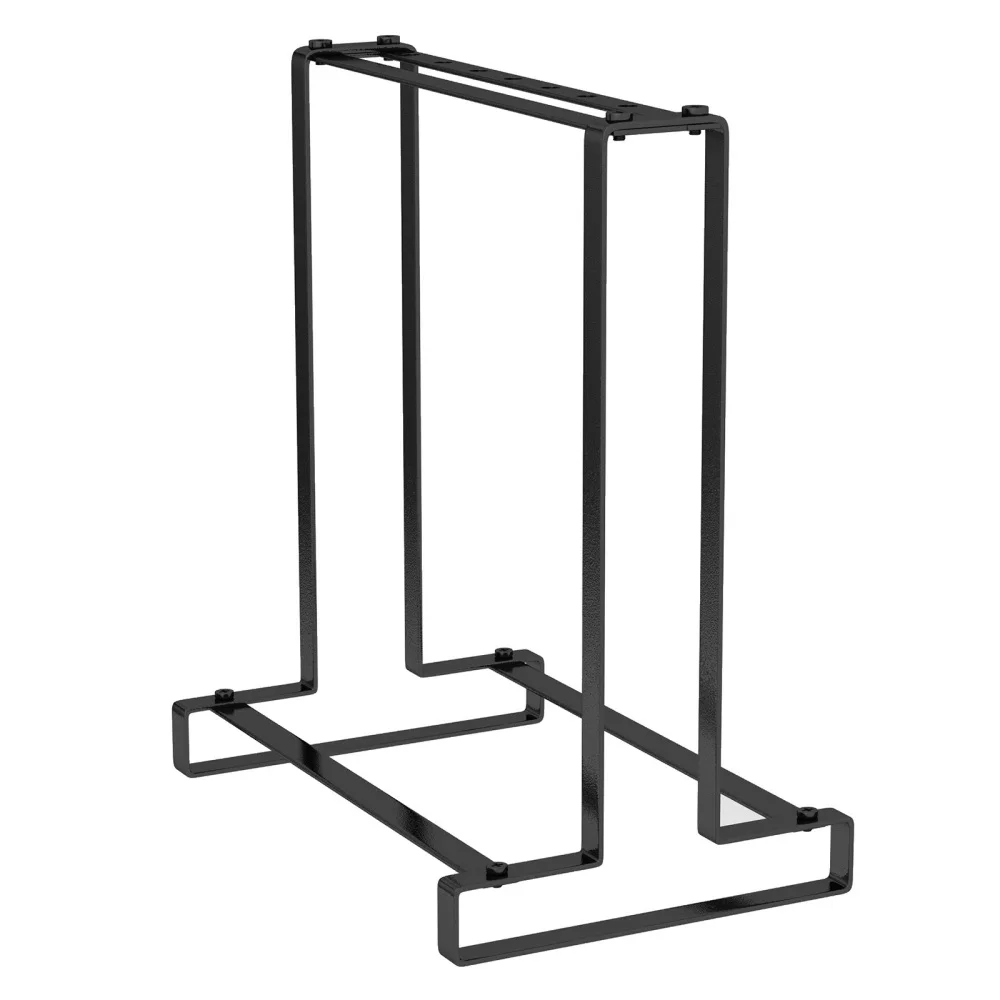 

Hanger Storage Rack 27 × 19 × 14 Cm For Adult Children Wardrobe Detachable Black Carbon Steel Home Organizers