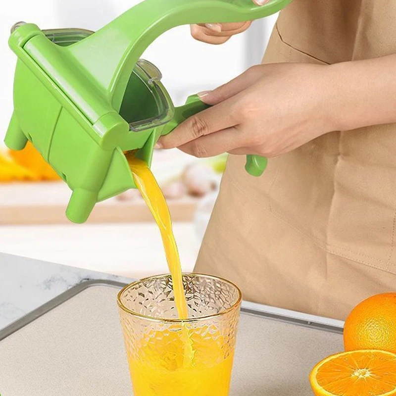 

1Pc Manual Juicer Handheld Multifunctional Fruit Lemon Small Juicer Lemon Squeezer Non-electric Household Fruit Pomace Separator