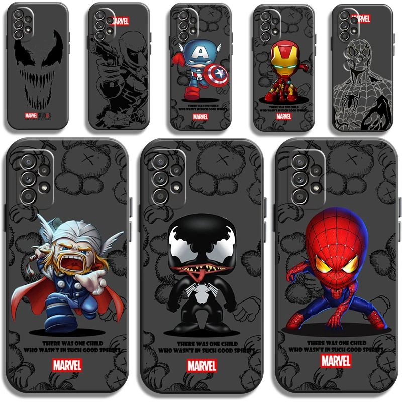

Чехлы для телефонов с логотипом комиксов Marvel для Samsung Galaxy A21S, A31, A72, A52, A71, A51, 5G A42, 5G A20, A21, A22, 4G, A22, 5G A20, A32, 5G A11