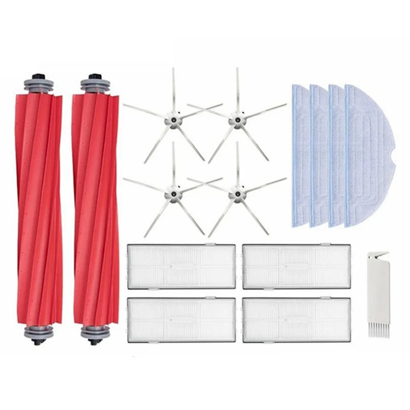 

For Xiaomi Roborock S7 S70 S7max T7S T7S Plus HEPA Filter Mop Cloth Main Side Brush Robot Vacuum Cleaner Accessories
