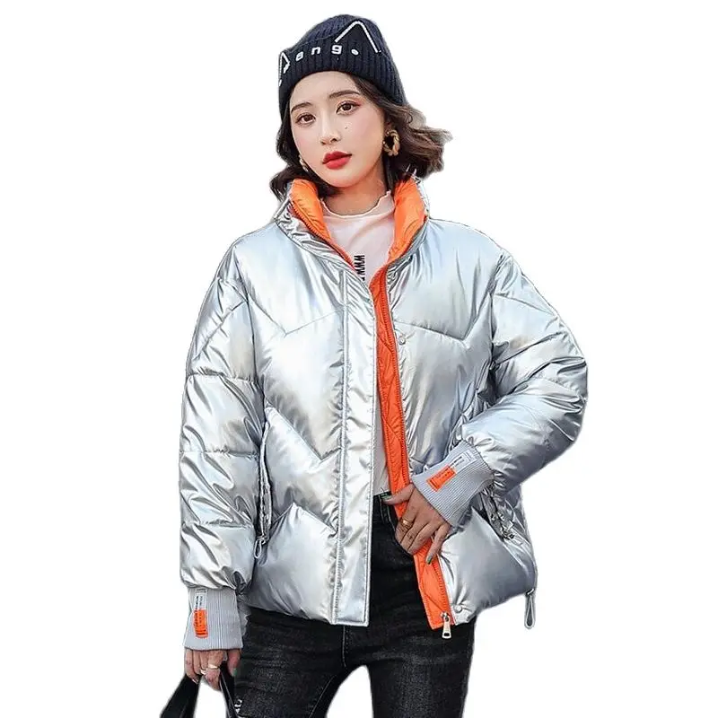 Down Jacket Women's 2023 The New Short Down Jacket Winter Light Leather Coat Women Winter Jacket Overcoat Puffer Jacket Women