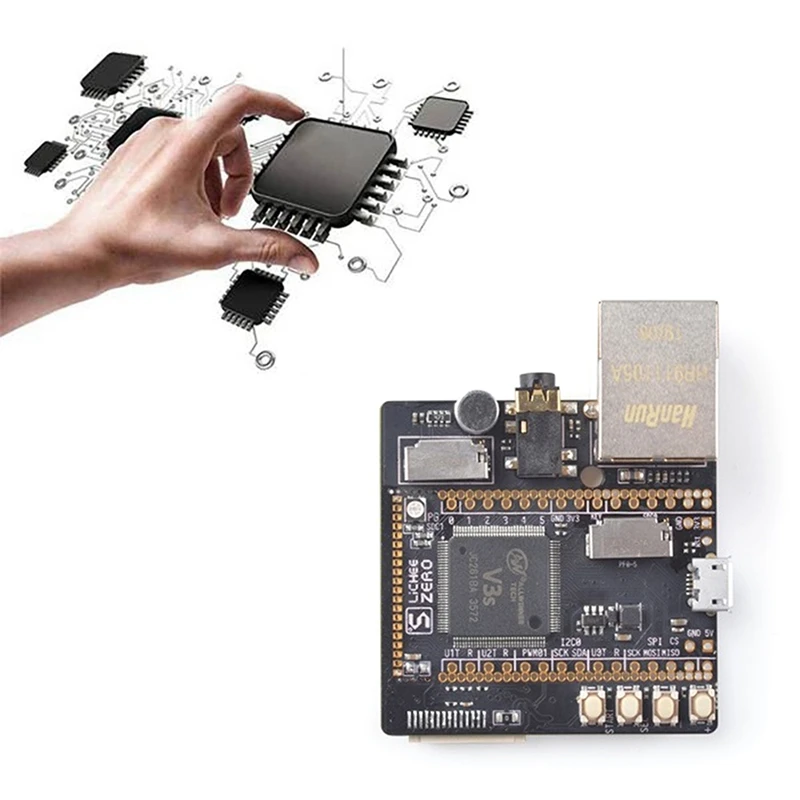 

For Sipeed Lichee Zero Dock Motherboard+Wifi+Bluetooth Module+5 Inch Screen Expansion Board V3S Development Board