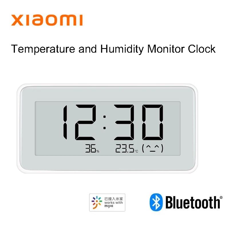 

Xiaomi Mijia Electronic Thermo-Hygrometer Pro Temperature and Humidity Monitor Clock Indoor Outdoor Hygrometer Thermometer