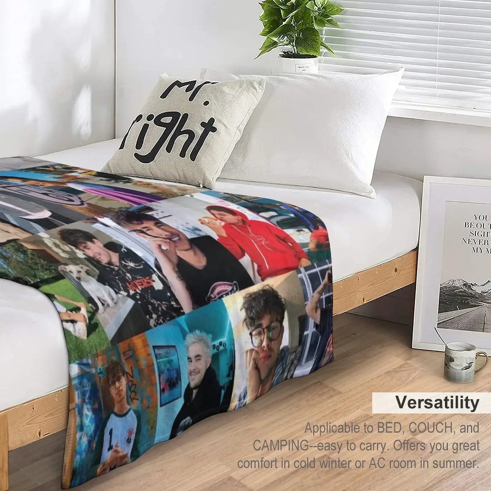 Одеяло Kian Lawley Nap Пляжные многофункциональные одеяла