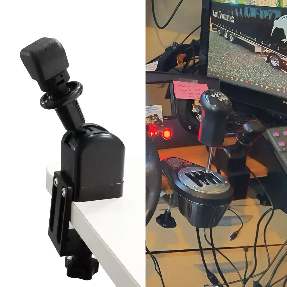 

Ручной тормоз для грузовика PC SIM USB для ETS2 Европейский/американский ручной тормоз Simracing игры для Logitech G27 G29 G923