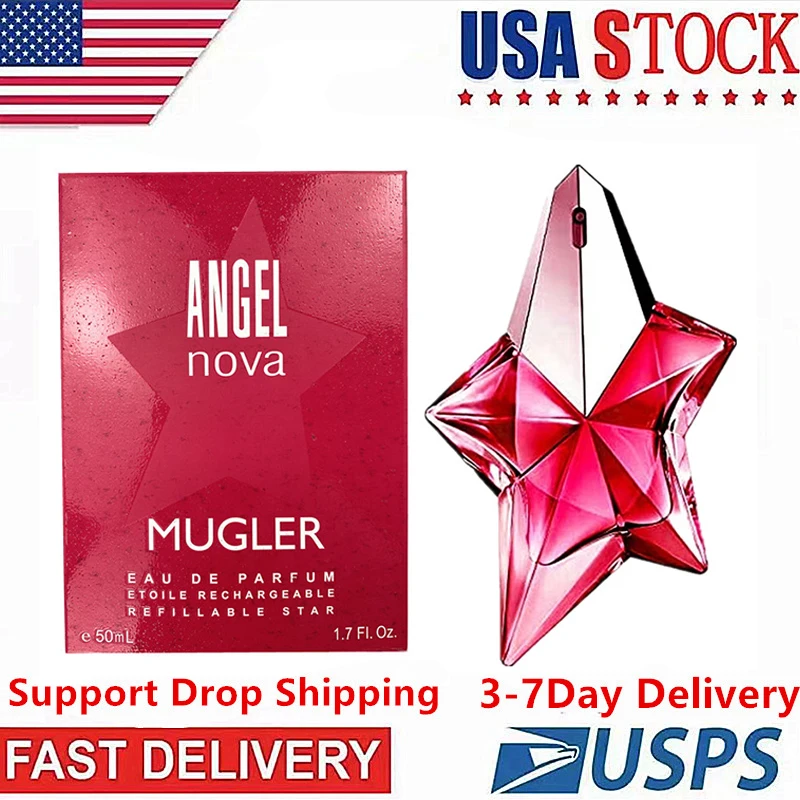 

Drop Shipping Mugler Angel Nova Women's Perfum Good Smelling Body Spray Women's Cologne