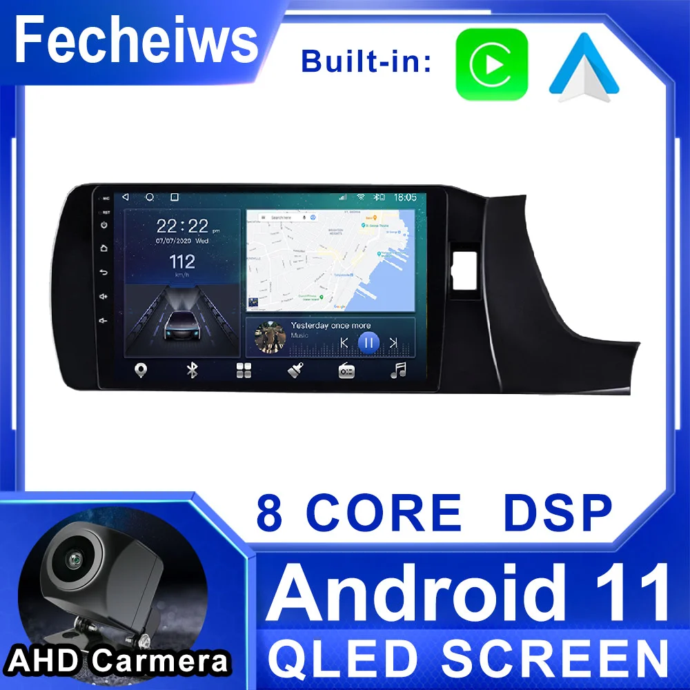 

4G+WIFI 9inch Android 11 Car Radio Multimedia Player For Honda Amazr Right Autoradio Wireless Carplay GPS QLED IPS Screen No DVD