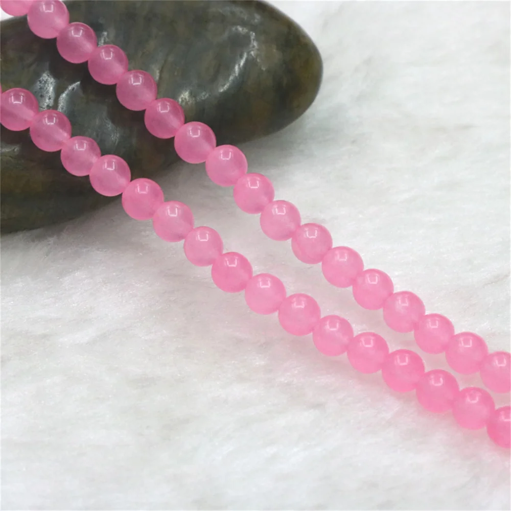 

Бусины круглые из халцедона, 4 мм, 15 дюймов