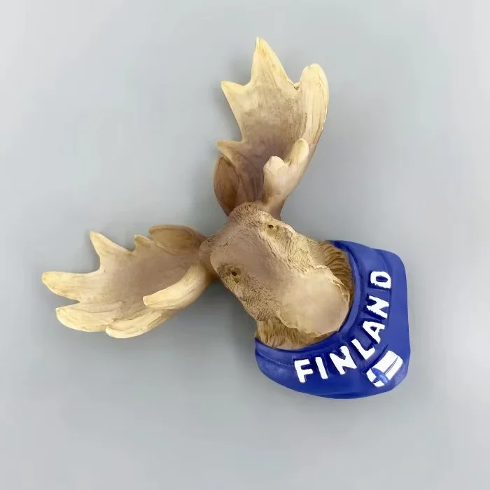 Скандинавский туристический сувенир из Финляндии креативный мультяшный 3D