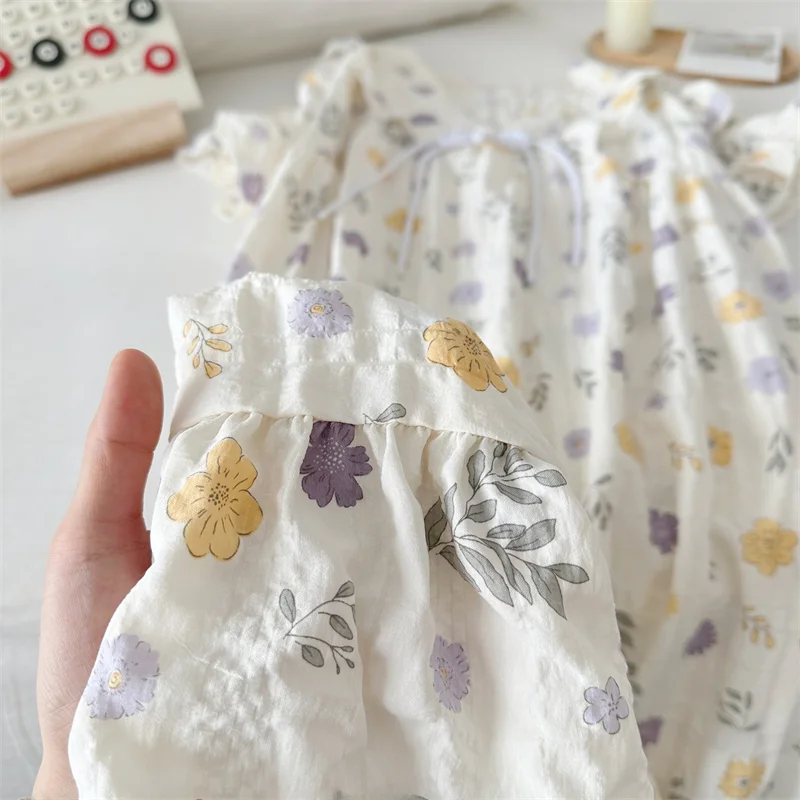 Можно носить на улице летняя женская ночная рубашка из чистого хлопка милая