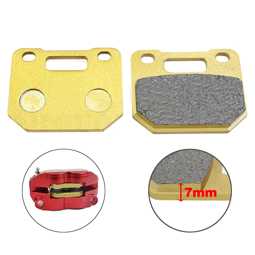 

2Pcs Motorcycle Disc Brake Pads For Adelin rpm frando 82mm Mounting Radial 7mm Thickness Brake Disks Caliper Pad