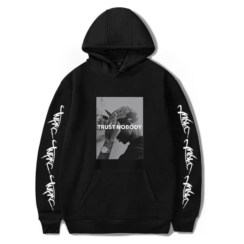 

Hip Hop Rapper Tupac 2Pac Hoodies Men's Fashion Tracksuit Women Sweatshirt Hoodie Kids Clothing Autumn Winter Coat Punk Sweater