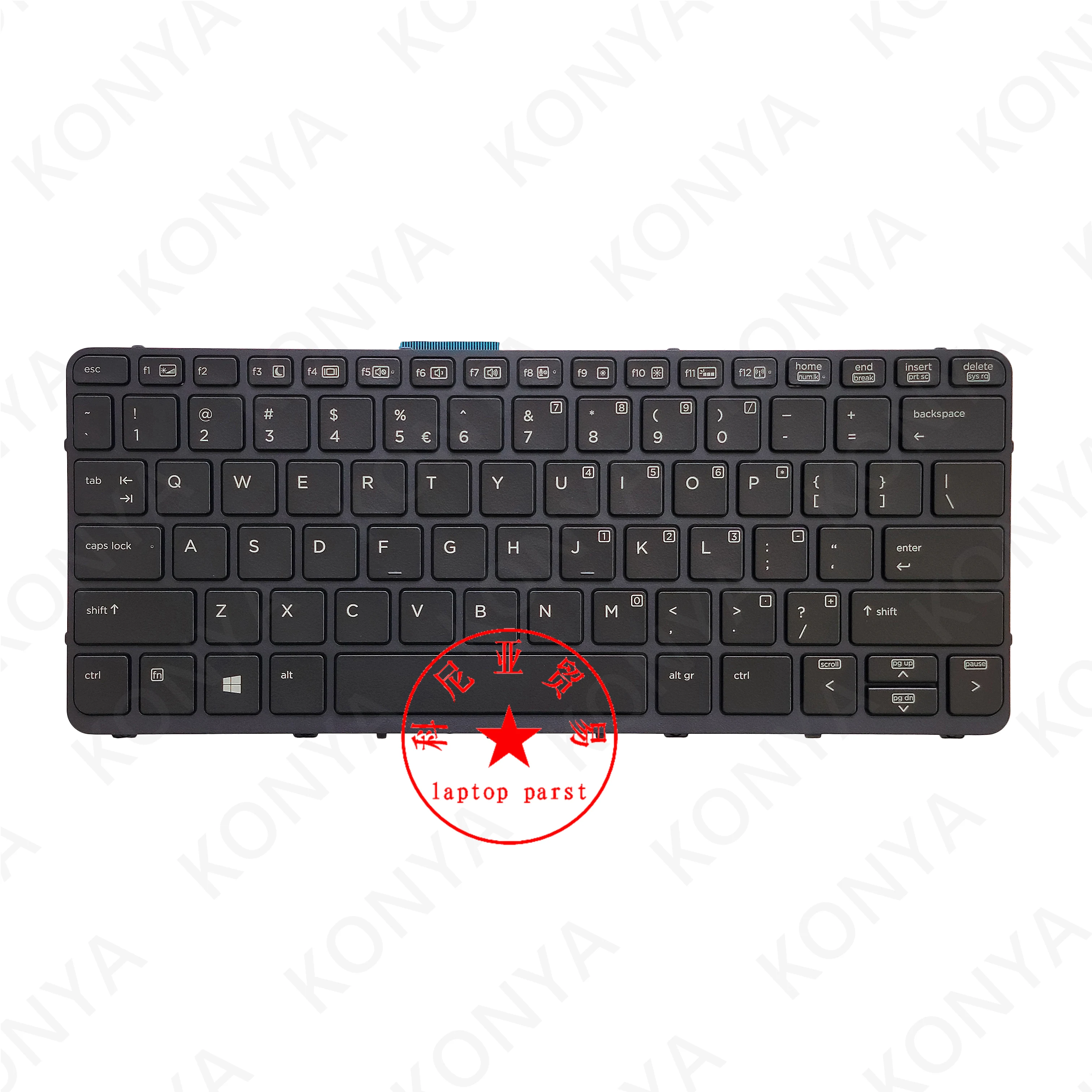 Новая Оригинальная клавиатура с подсветкой для ноутбука HP Pro X2 612 G1 серии 766641-001 041