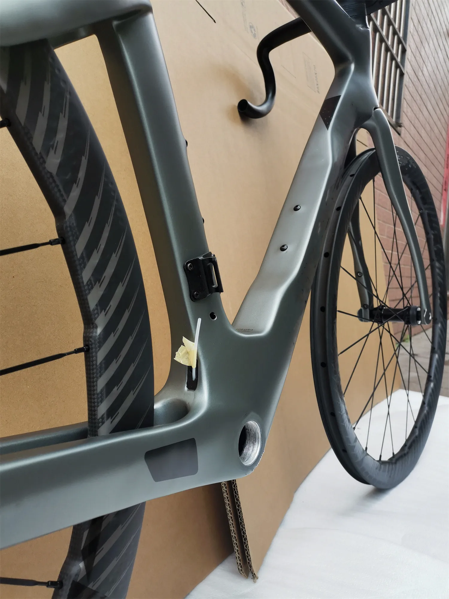 Новинка 2022 г. карбоновая рама для велосипеда все внутренние кабели 700C с цельным