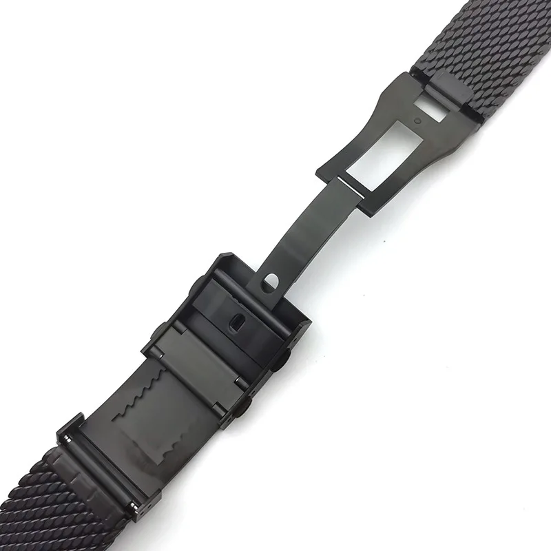 Купить Ремешок «Миланская петля» из нержавеющей стали для часов IWC Omega Huawei Samsung, металлический браслет для часов, складной ремешок для часов, 22 мм