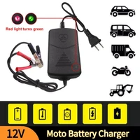 car charger 12v euus motorcycle car battery charger moto lead acid agm gel vrla automatic battery charger car truck motorcycle