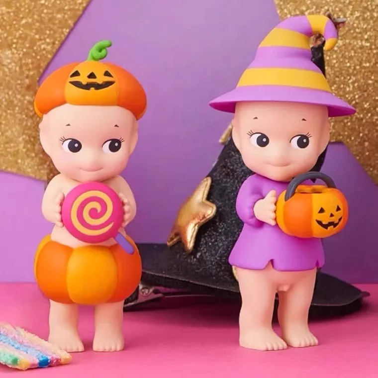 

Sonny Angle Хэллоуин серии глухая коробка милые кавайные Аниме фигурки тыквы Призрак конфеты игрушки загадочная коробка сюрпризов подарки для детей