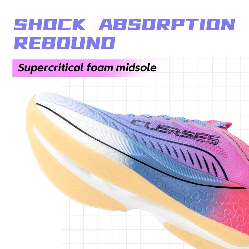 Фото CIERSES Jindouyun 8 PRO Full Carbon Plate PB Racing Shoes Мужские и женские марафонские кроссовки 2421019 №2